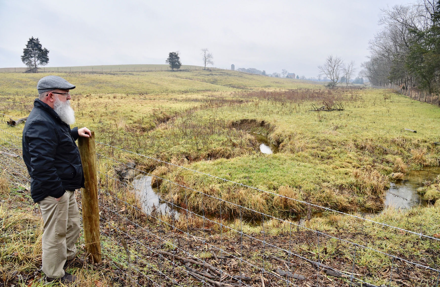 Antrim Township PA manager at stream